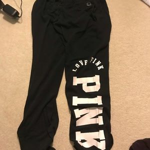 PINK Black sweatpants 🥰🛍